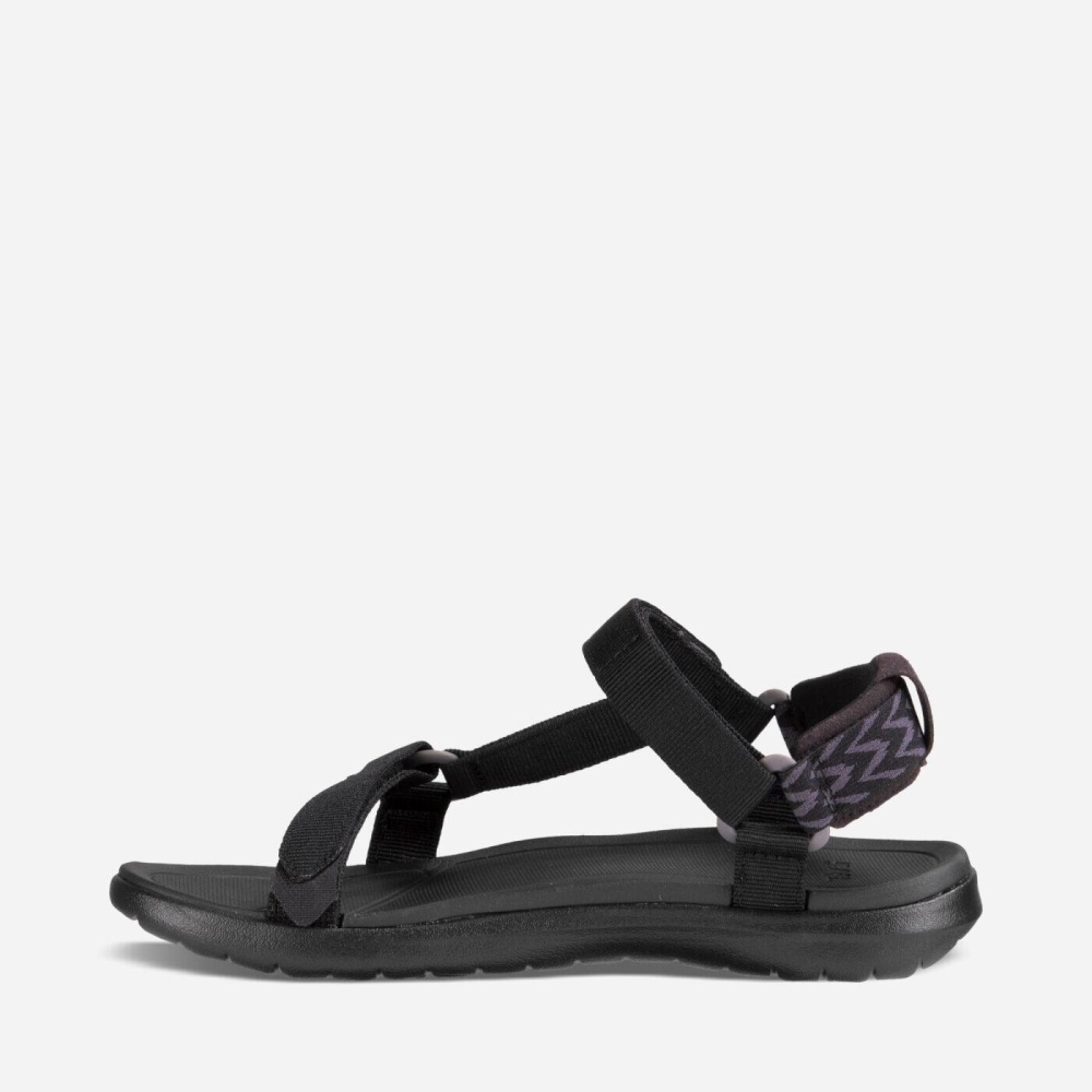 Women's Teva Sanborn Universal Hiking Sandals Black | 287590YBH