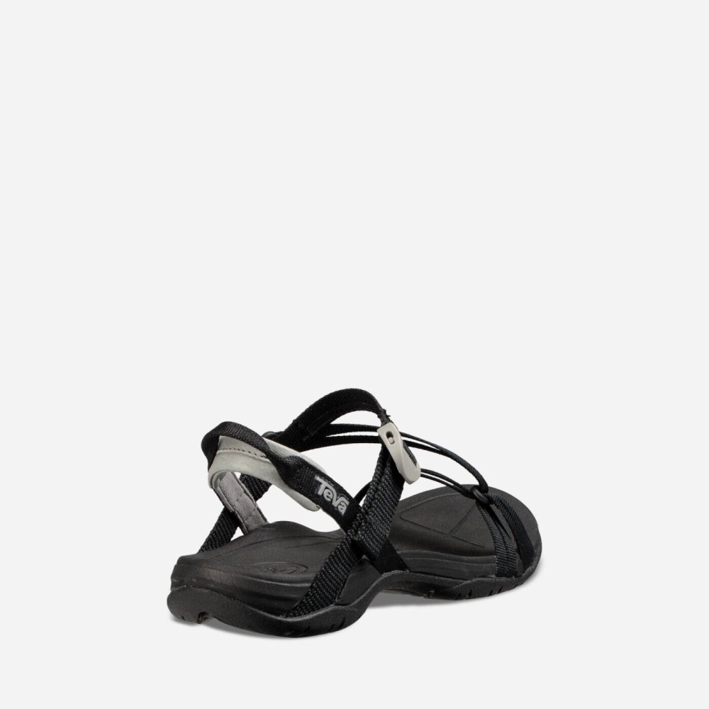 Women's Teva Sirra Hiking Sandals Black | 102769KCB