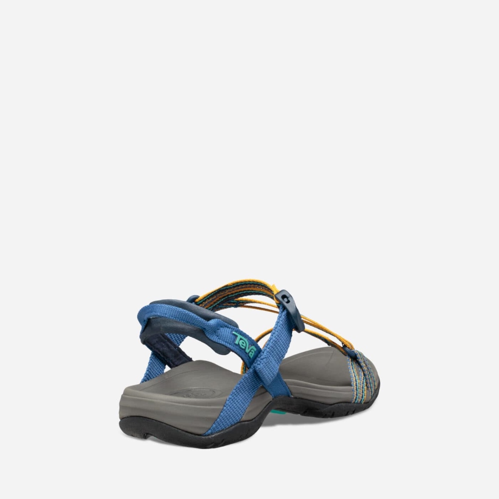 Women's Teva Sirra Hiking Sandals Dark Blue | 376581FKQ