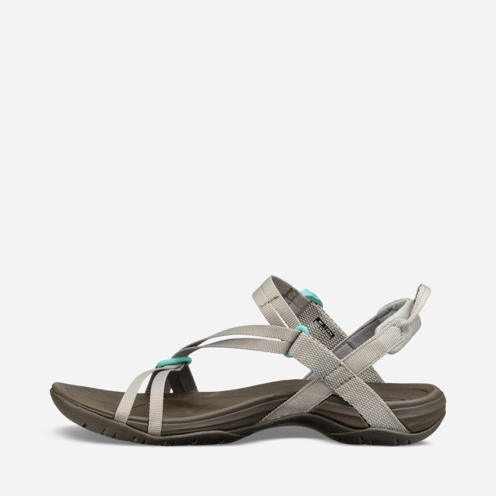 Women's Teva Sirra Hiking Sandals Olive | 159360WRX