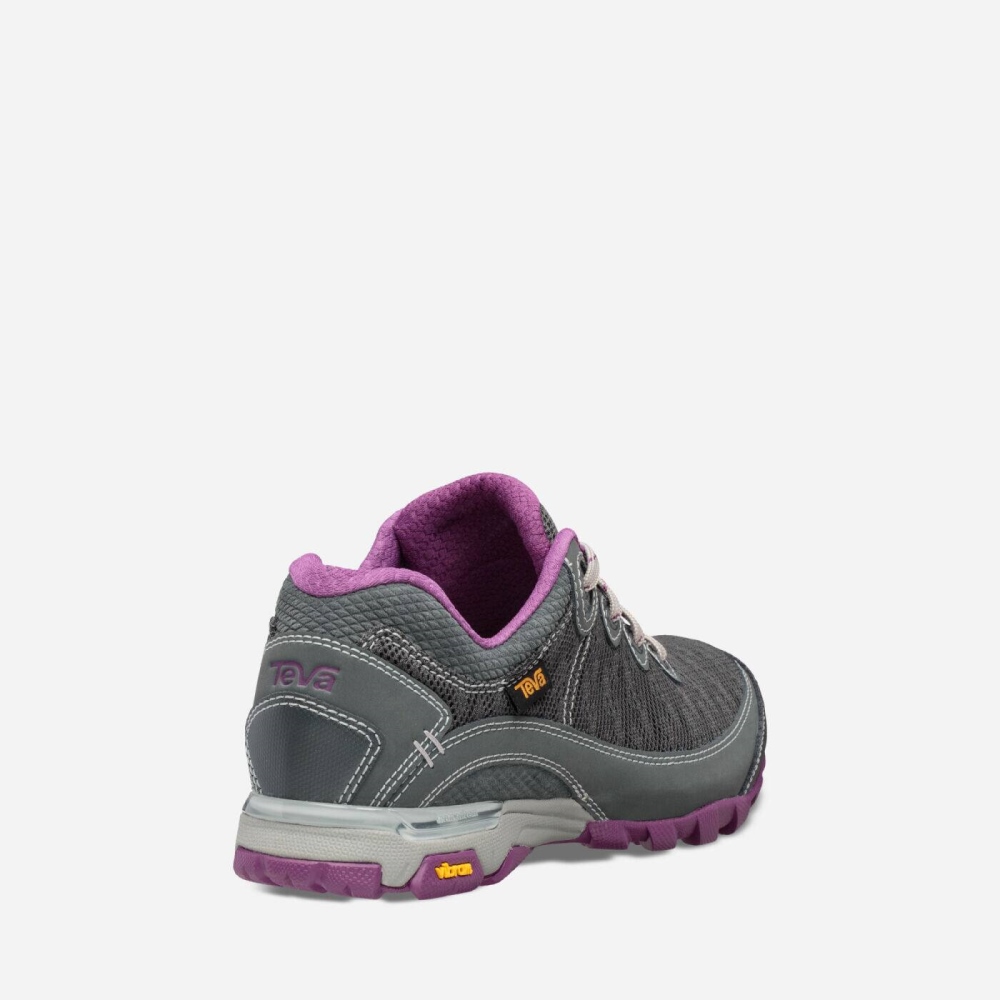 Women's Teva Sugarpine II Air Mesh Hiking Shoes Dark Grey Purple | 064291WHZ