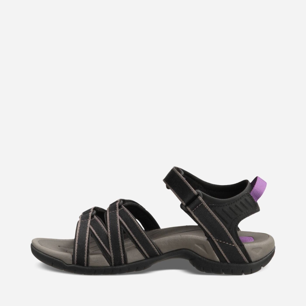 Women's Teva Tirra Hiking Sandals Black Grey | 081425CEM