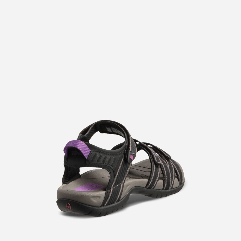 Women's Teva Tirra Hiking Sandals Black Grey | 081425CEM