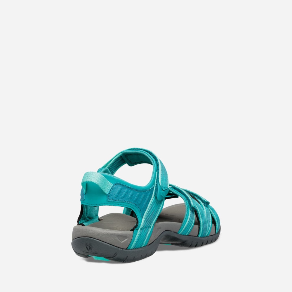 Women's Teva Tirra Hiking Sandals Turquoise Grey | 749356GQC