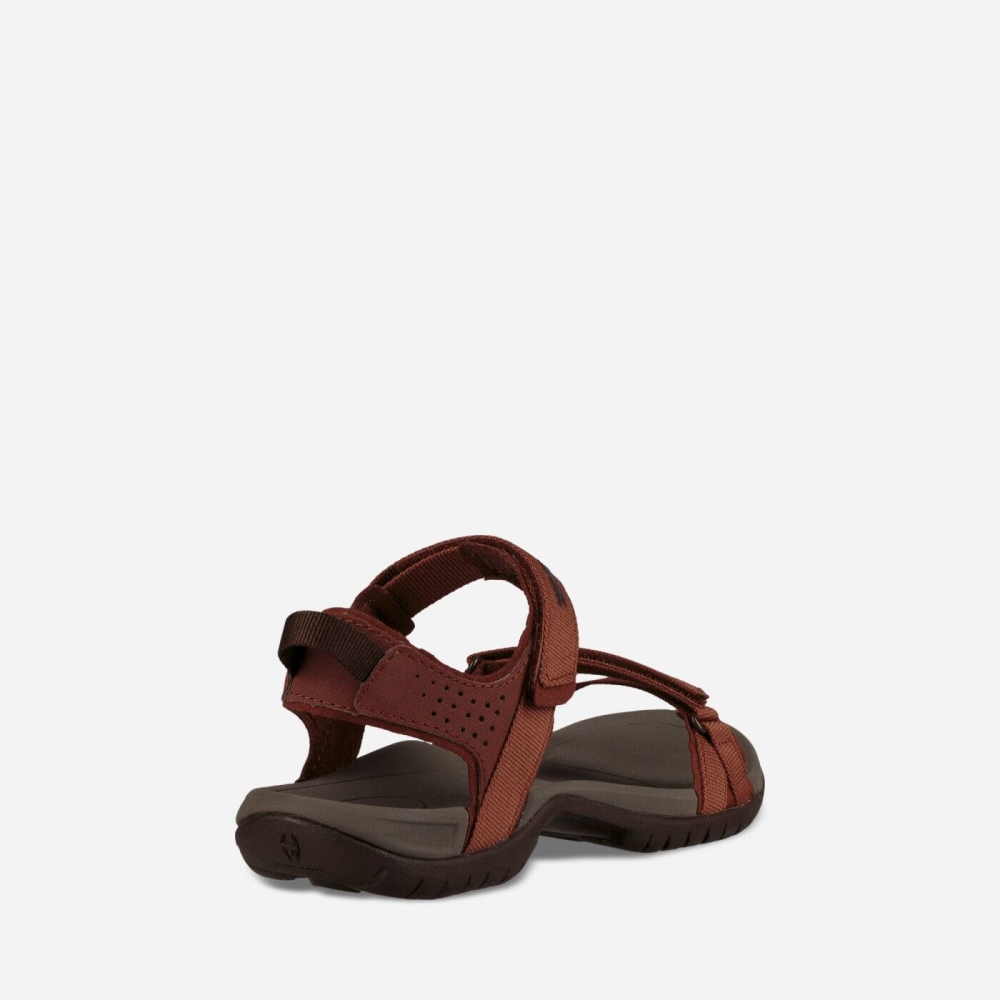 Women's Teva Verra Hiking Sandals Brown | 675324EIM