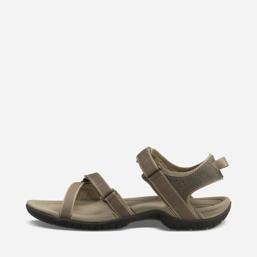 Women's Teva Verra Hiking Sandals Khaki | 293486KQM