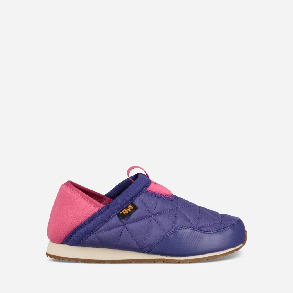 Kids' Teva Ember Moc Slippers Purple | 927613VST