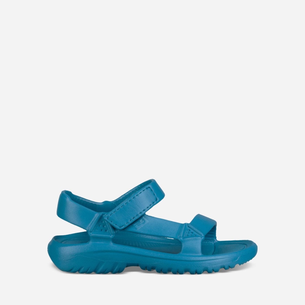 Kids' Teva Hurricane Drift Hiking Sandals Blue | 325079CGP