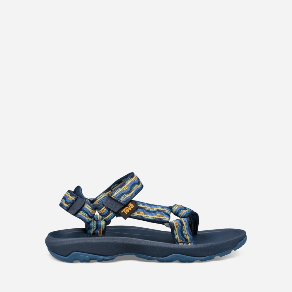 Kids' Teva Hurricane XLT2 Hiking Sandals Dark Blue | 017849MCE