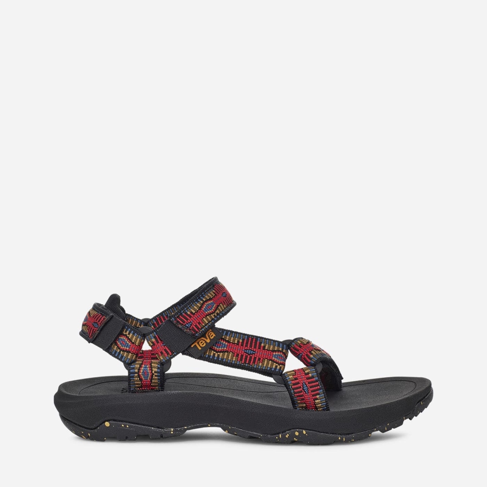 Kids' Teva Hurricane XLT2 Hiking Sandals Black Red | 140725TNF