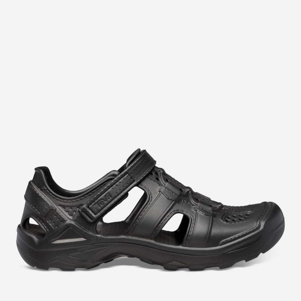 Kids' Teva Omnium Drift Slip On Shoes Black | 821907WVJ