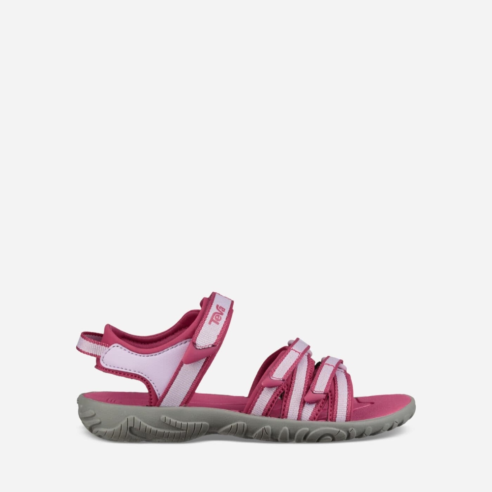 Kids' Teva Tirra Hiking Sandals Rose Purple | 376548EAZ