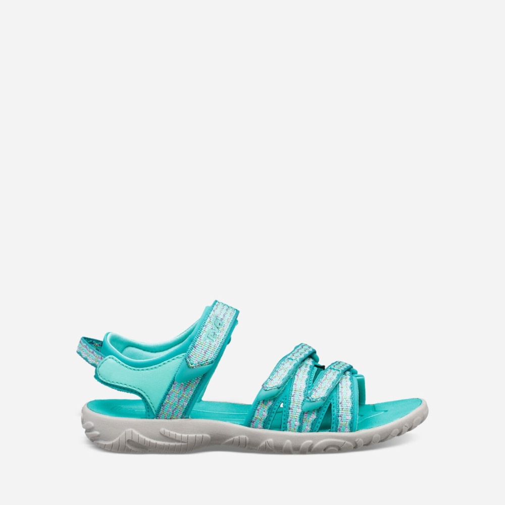 Kids' Teva Tirra Slip On Shoes Turquoise | 072495LUN