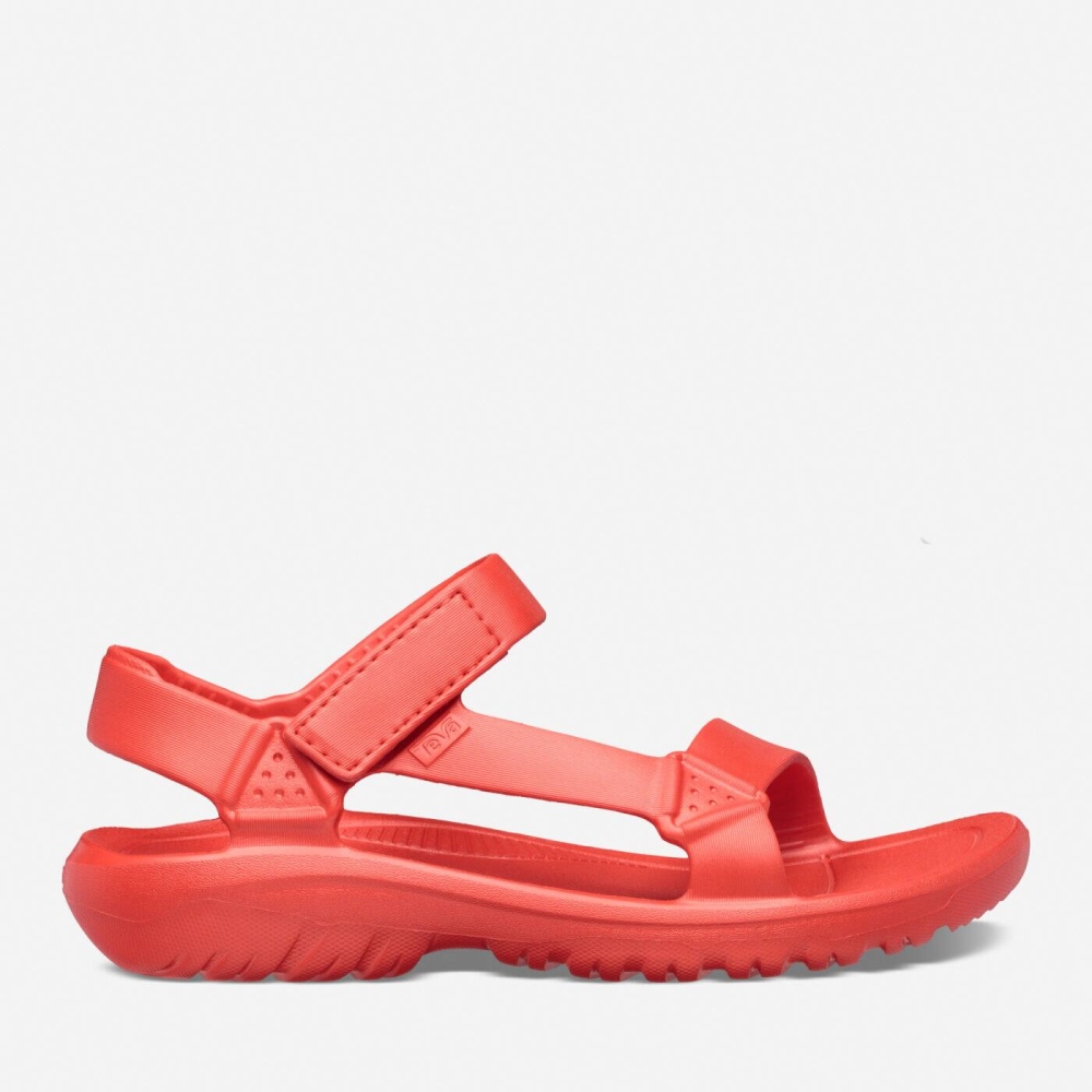 Men's Teva Hurricane Drift Sandals Red | 627415HFK