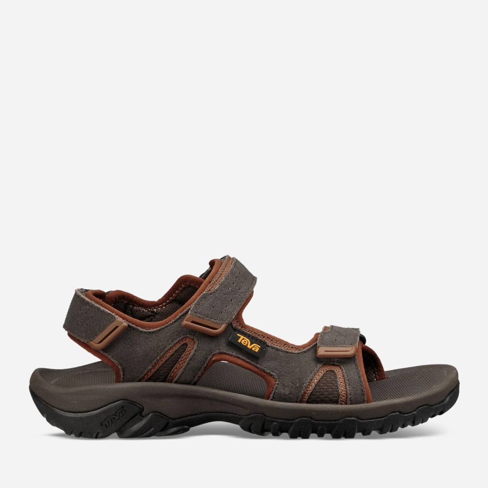 Men's Teva Katavi 2 Hiking Sandals Brown | 823415GRY