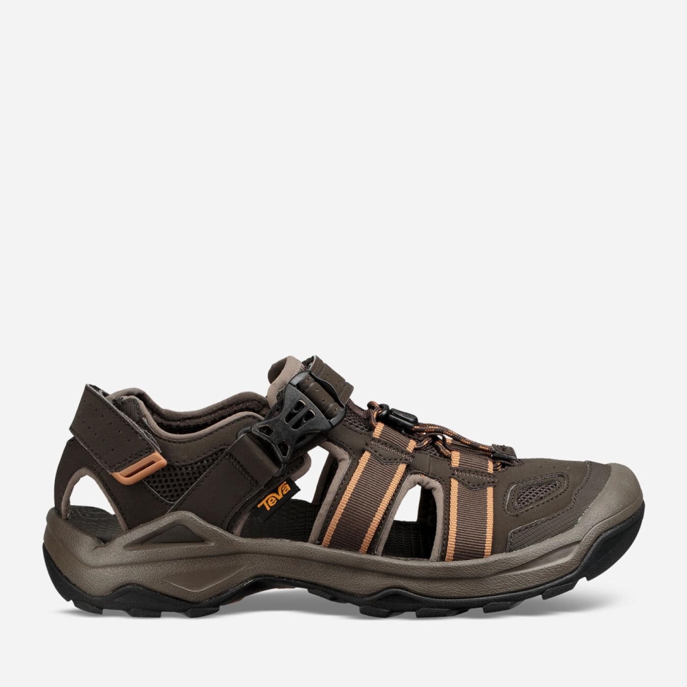 Men's Teva Omnium 2 Hiking Sandals Brown | 678253EQS