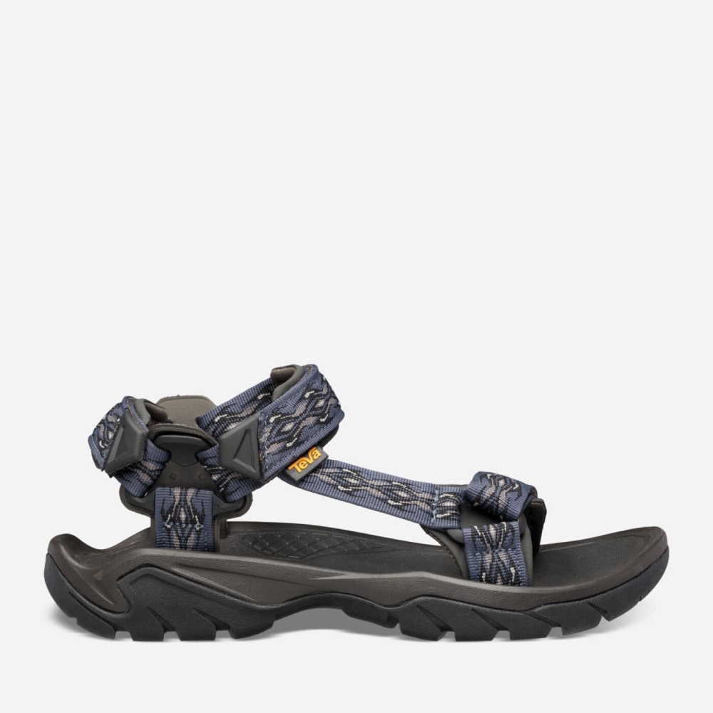 Men's Teva Terra Fi 5 Universal Sandals Blue | 531947PRS