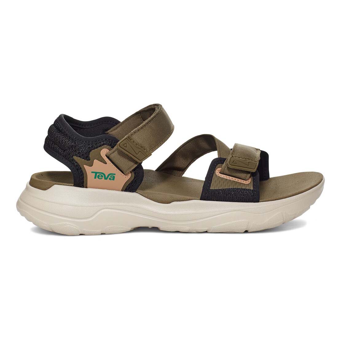 Men's Teva Zymic Sandals Olive | 706328JRC