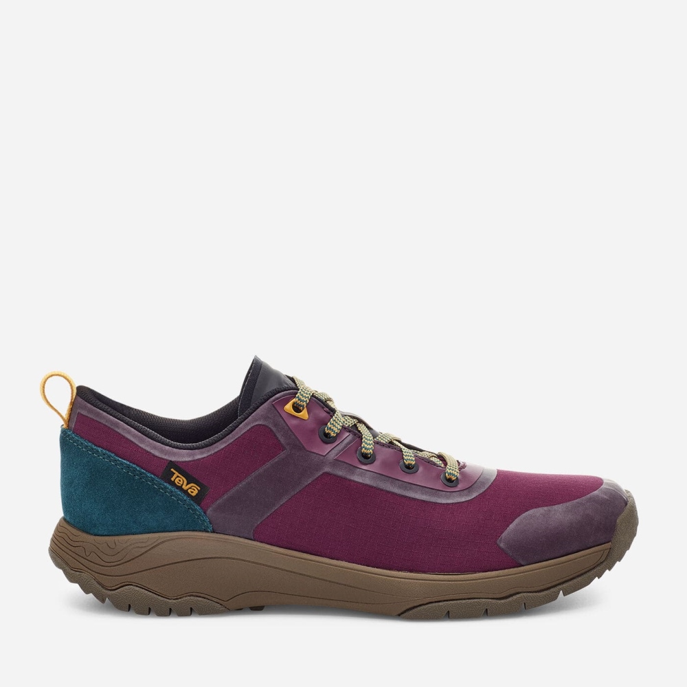 Women's Teva Gateway Low Sneakers Purple | 134690KGO