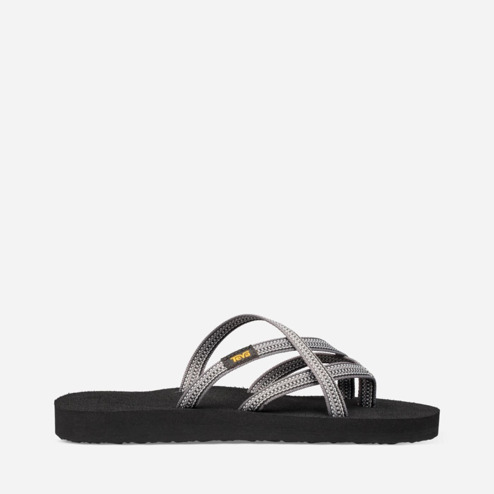 Women's Teva Olowahu Flip Flops Grey | 418920WCK