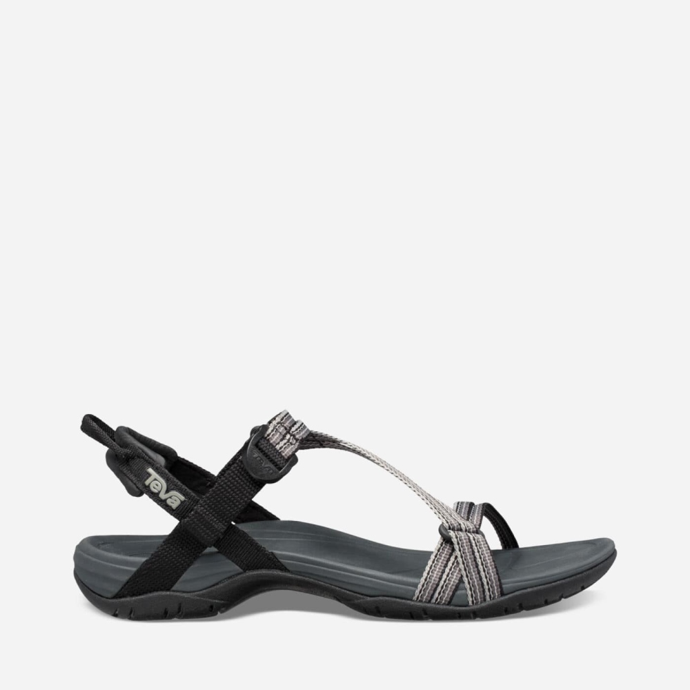 Women's Teva Sirra Hiking Sandals Grey | 738045GAV