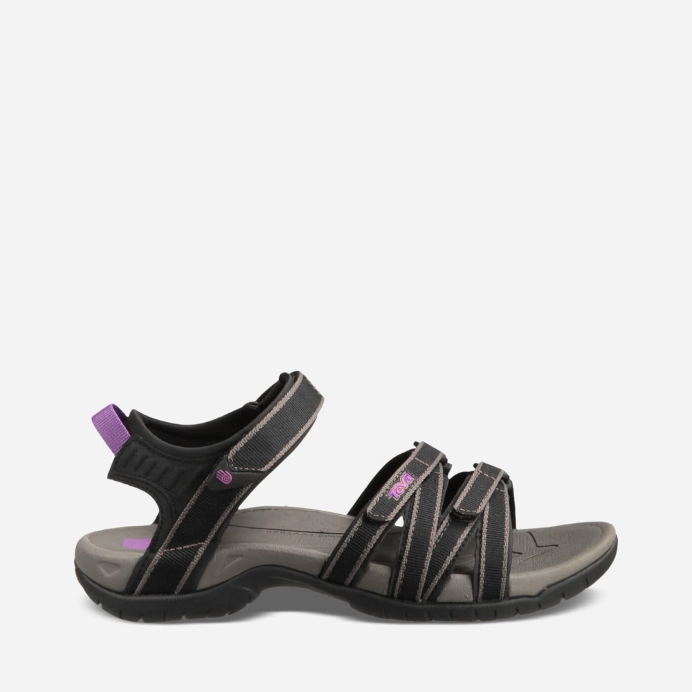 Women's Teva Tirra Hiking Sandals Black Grey | 081425CEM